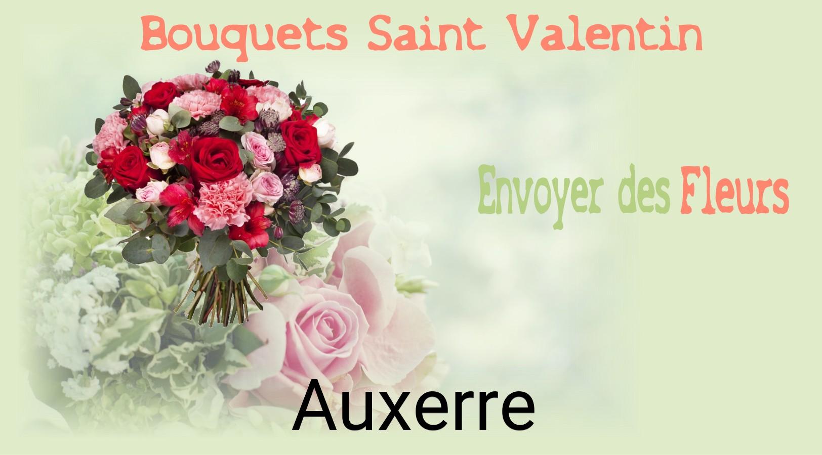 Roses de Saint-Valentin livrées à Auxerre